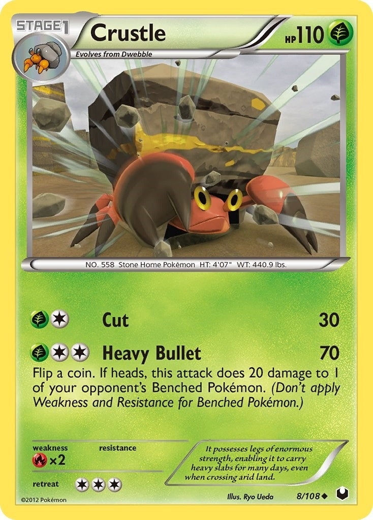 Image for Crustle (8/108) [Dark Explorers] - Pokemon