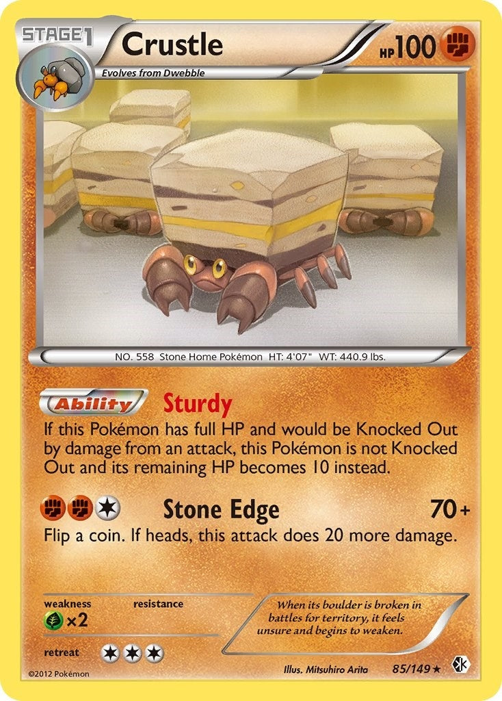 Image for Crustle (85/149) [Boundaries Crossed] - Pokemon