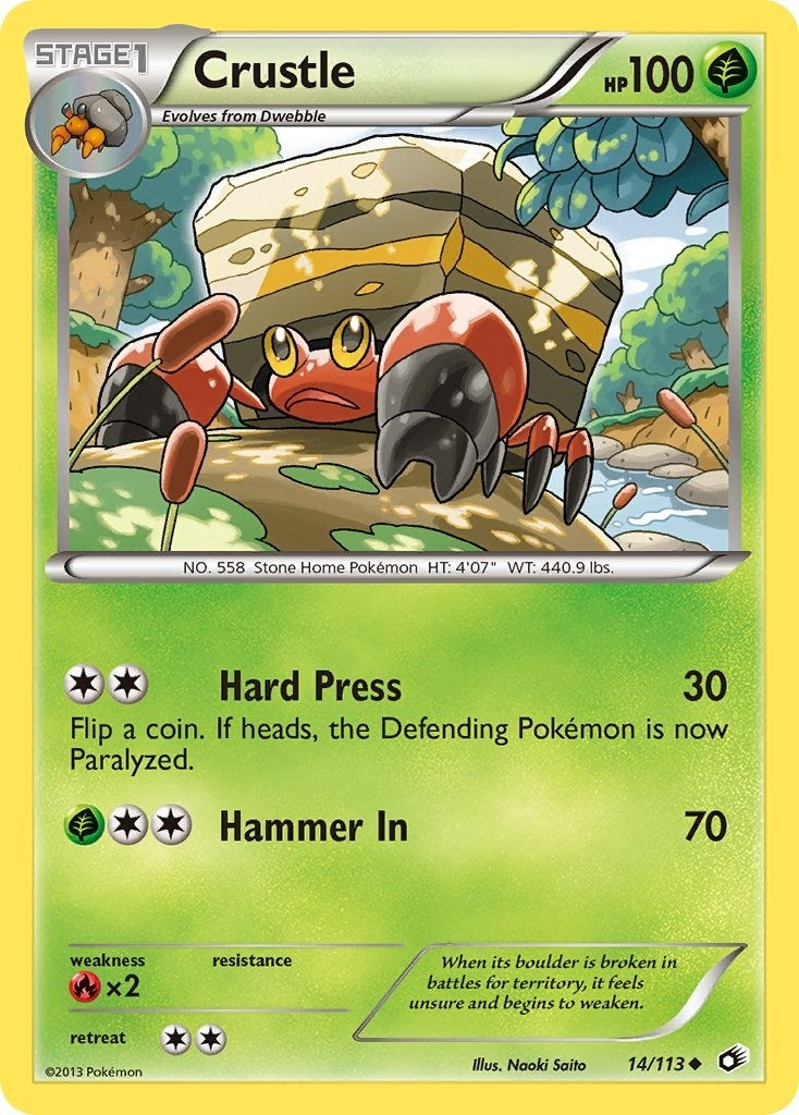 Image for Crustle (14/113) [Legendary Treasures] - Pokemon