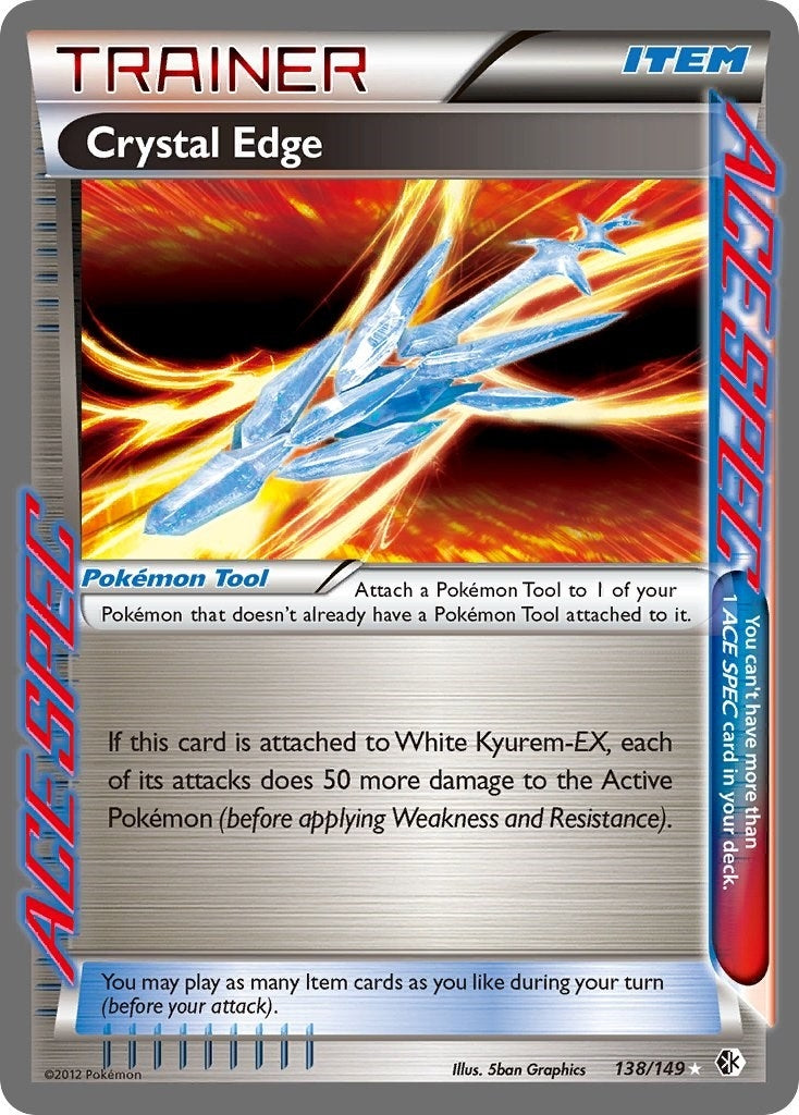 Image for Crystal Edge (138/149) [Boundaries Crossed] - Pokemon
