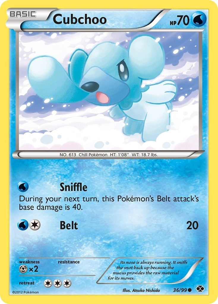 Image for Cubchoo (36/99) [Next Destinies] - Pokemon