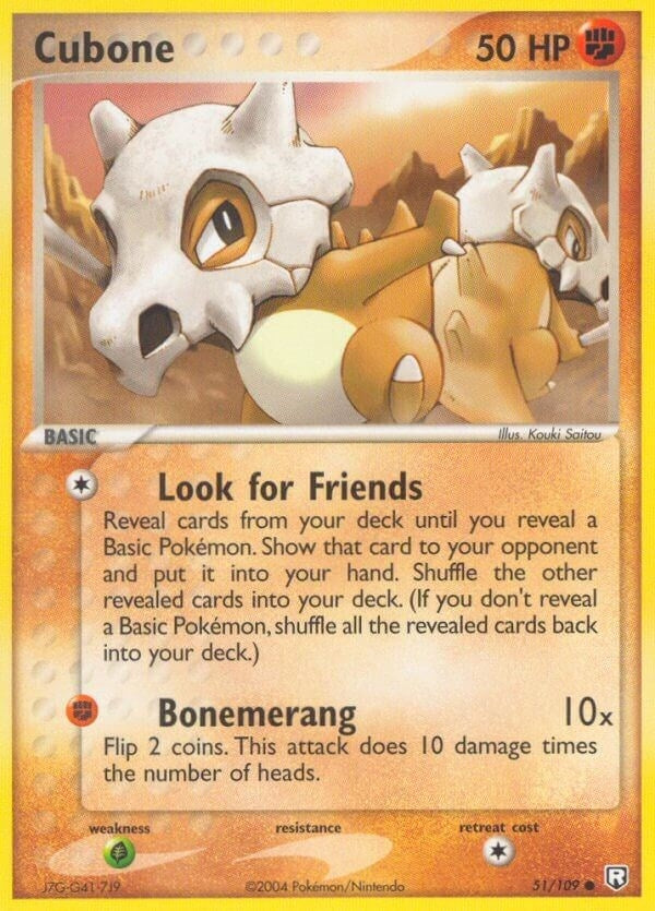 Image for Cubone (51/109) [Team Rocket Returns] - Pokemon