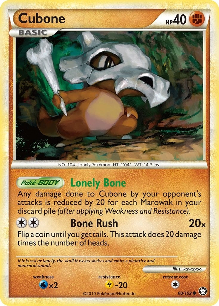 Image for Cubone (60/102) [Triumphant] - Pokemon