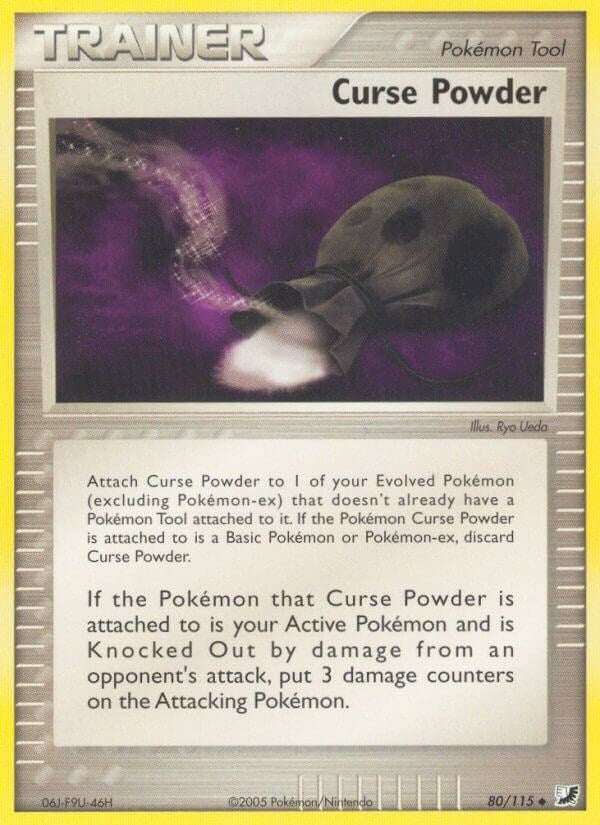 Image for Curse Powder (80/115) [Unseen Forces] - Pokemon
