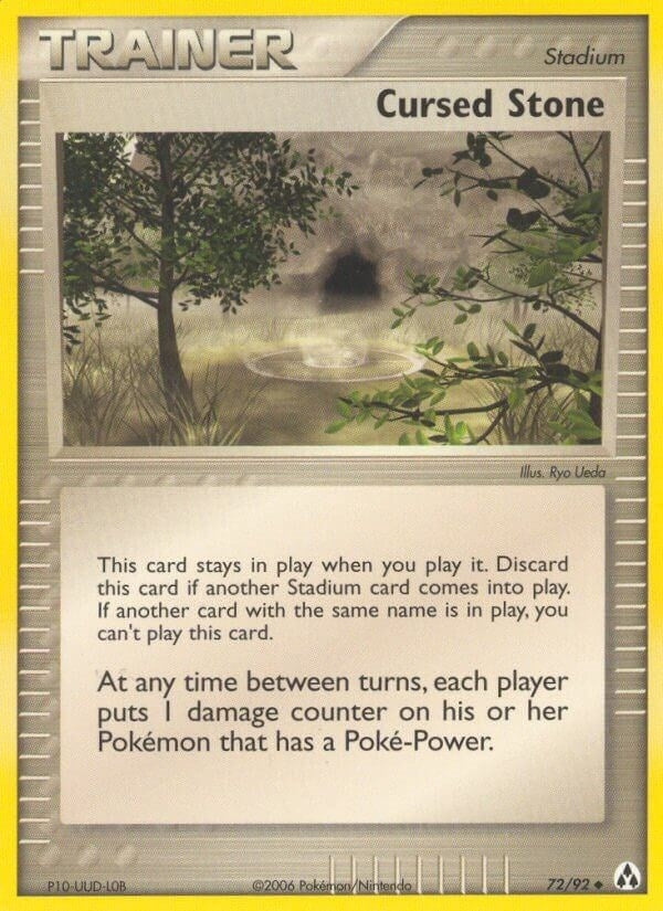 Image for Cursed Stone (72/92) [Legend Maker] - Pokemon