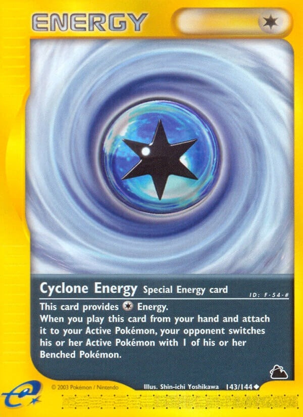 Image for Cyclone Energy (143/144) [Skyridge] - Pokemon