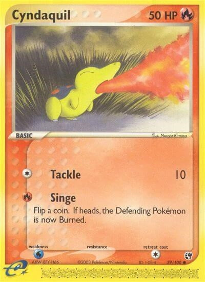 Image for Cyndaquil (59/100) [Sandstorm] - Pokemon