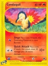 Image for Cyndaquil (104) (104/165) [Expedition] - Pokemon