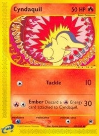 Image for Cyndaquil (105) (105/165) [Expedition] - Pokemon