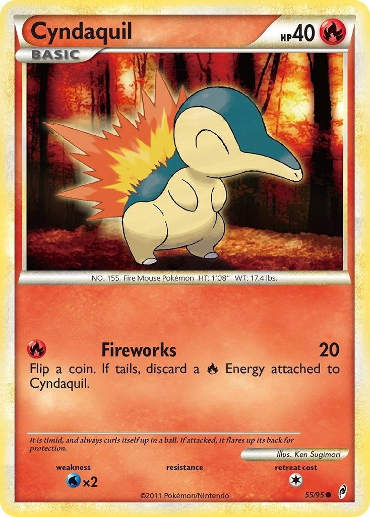 Image for Cyndaquil (55/95) [Call of Legends] - Pokemon