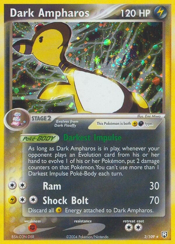 Image for Dark Ampharos (2/109) [Team Rocket Returns] - Pokemon