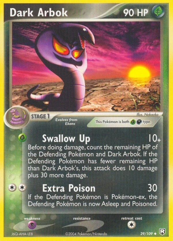 Image for Dark Arbok (29/109) [Team Rocket Returns] - Pokemon