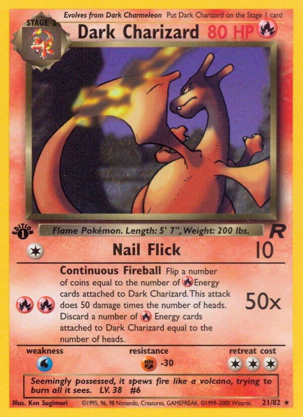 Image for Dark Charizard (21) (21/82) [Team Rocket] - Pokemon