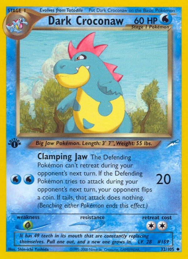 Image for Dark Croconaw (032/105) [Neo Destiny] - Pokemon