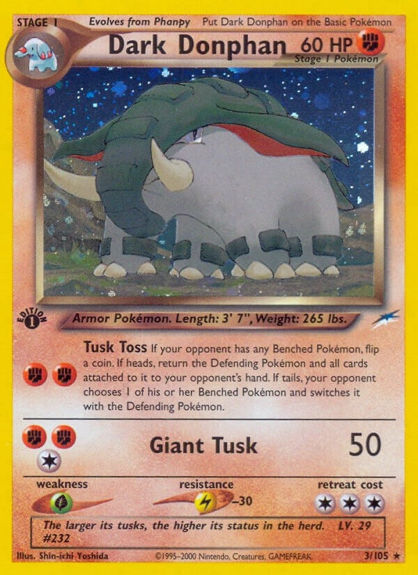 Image for Dark Donphan (003/105) [Neo Destiny] - Pokemon