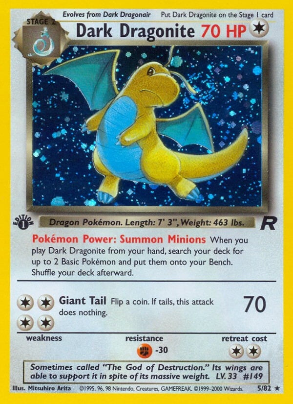 Image for Dark Dragonite (5) (05/82) [Team Rocket] - Pokemon