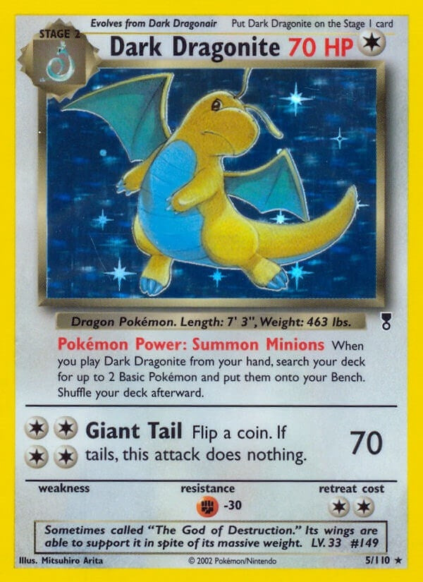 Image for Dark Dragonite (005/110) [Legendary Collection] - Pokemon