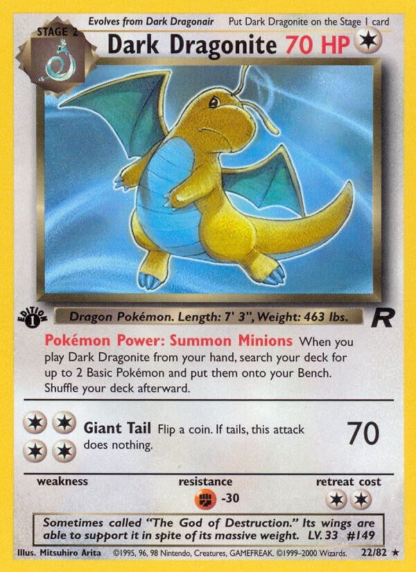 Image for Dark Dragonite (22) (22/82) [Team Rocket] - Pokemon