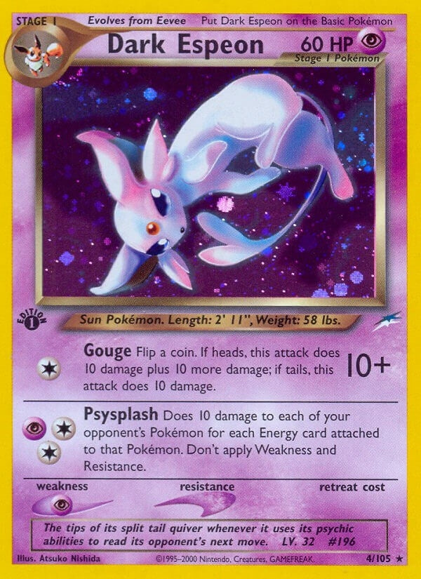 Image for Dark Espeon (004/105) [Neo Destiny] - Pokemon