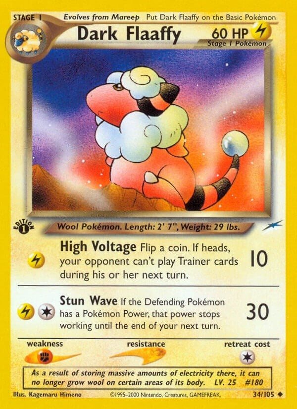 Image for Dark Flaaffy (034/105) [Neo Destiny] - Pokemon