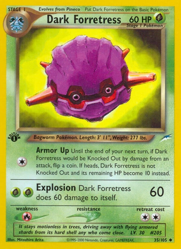 Image for Dark Forretress (035/105) [Neo Destiny] - Pokemon