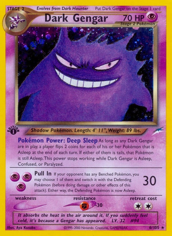 Image for Dark Gengar (006/105) [Neo Destiny] - Pokemon
