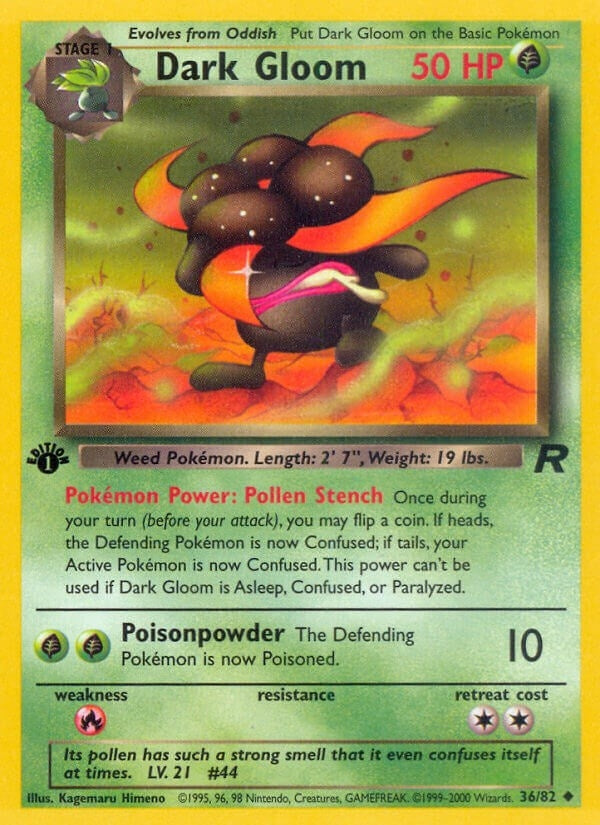 Image for Dark Gloom (36/82) [Team Rocket] - Pokemon