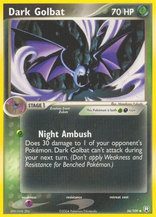Image for Dark Golbat (34/109) [Team Rocket Returns] - Pokemon