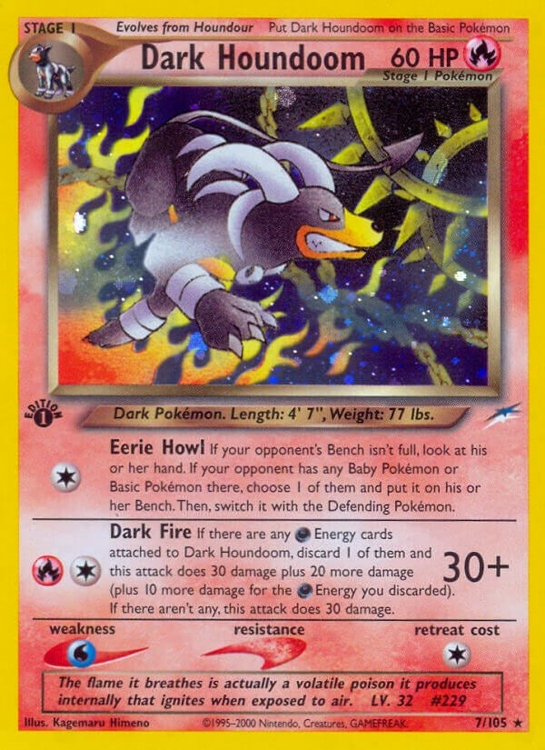 Image for Dark Houndoom (007/105) [Neo Destiny] - Pokemon