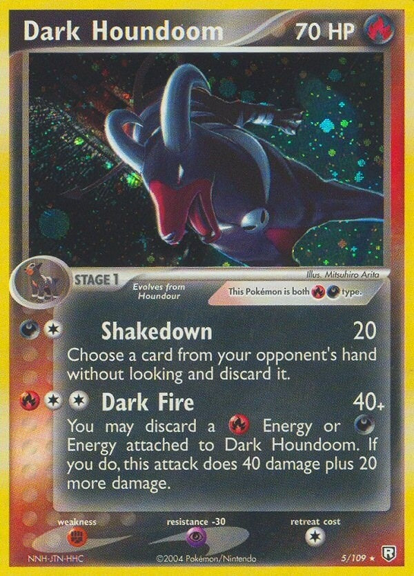 Image for Dark Houndoom (5/109) [Team Rocket Returns] - Pokemon