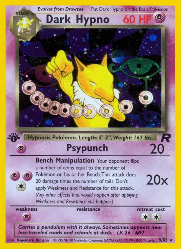 Image for Dark Hypno (9) (09/82) [Team Rocket] - Pokemon