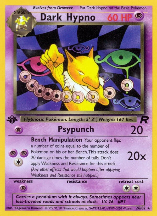 Image for Dark Hypno (26) (26/82) [Team Rocket] - Pokemon