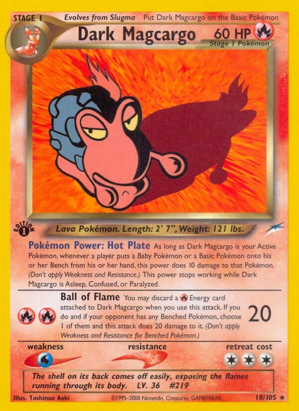 Image for Dark Magcargo (018/105) [Neo Destiny] - Pokemon