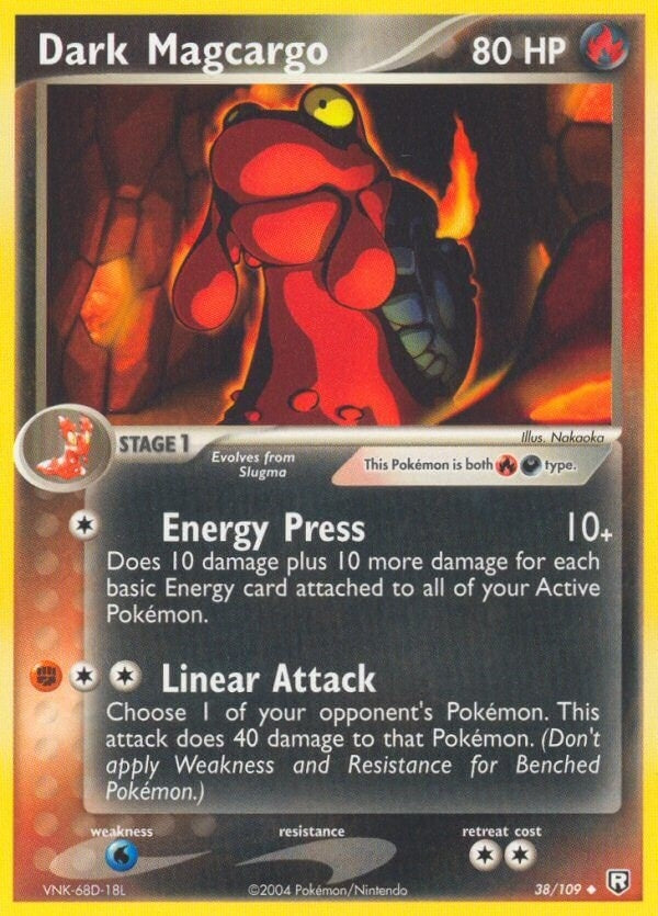 Image for Dark Magcargo (38/109) [Team Rocket Returns] - Pokemon