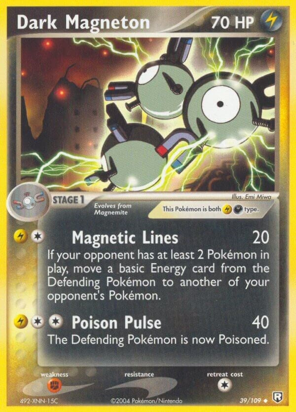 Dark Magneton (39/109) [Team Rocket Returns]