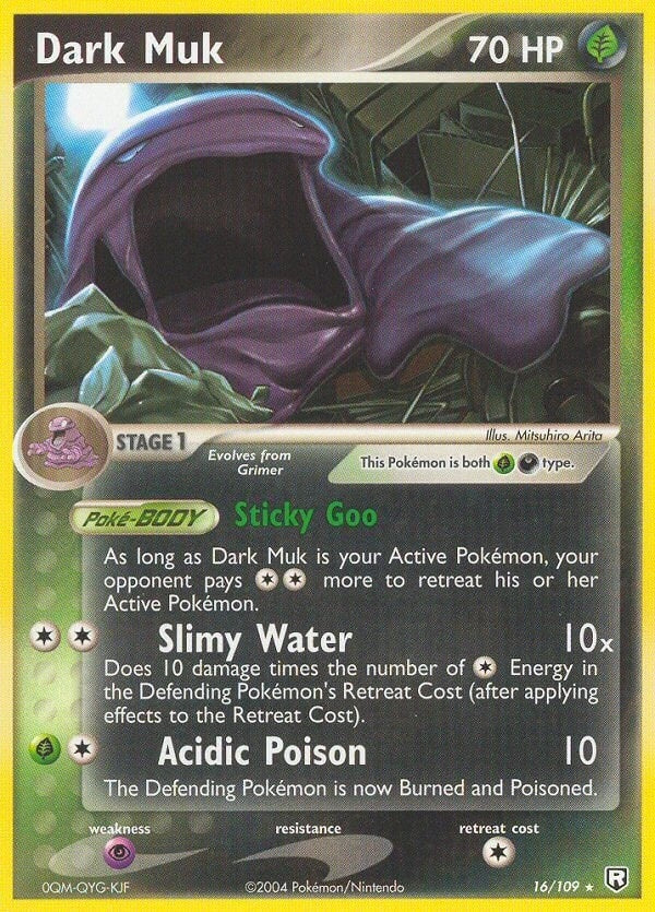 Image for Dark Muk (16/109) [Team Rocket Returns] - Pokemon