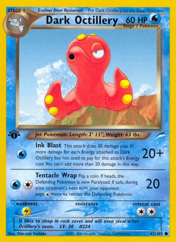Image for Dark Octillery (062/105) [Neo Destiny] - Pokemon