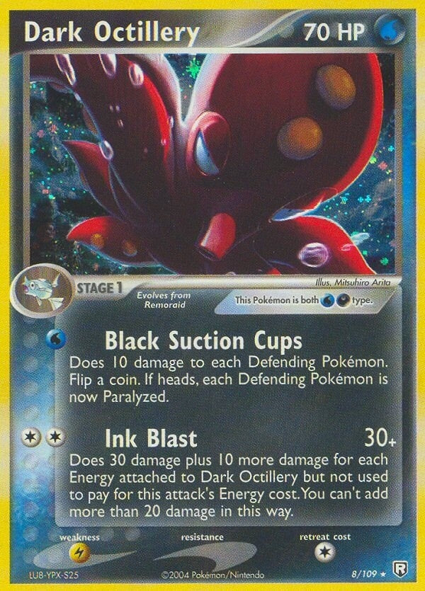 Image for Dark Octillery (8/109) [Team Rocket Returns] - Pokemon