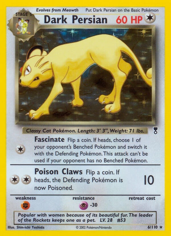 Image for Dark Persian (006/110) [Legendary Collection] - Pokemon