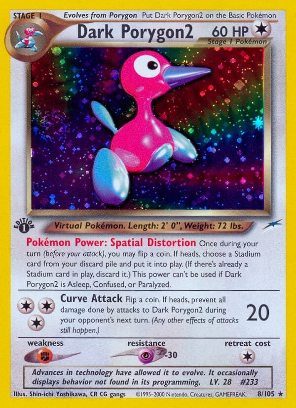 Image for Dark Porygon2 (008/105) [Neo Destiny] - Pokemon