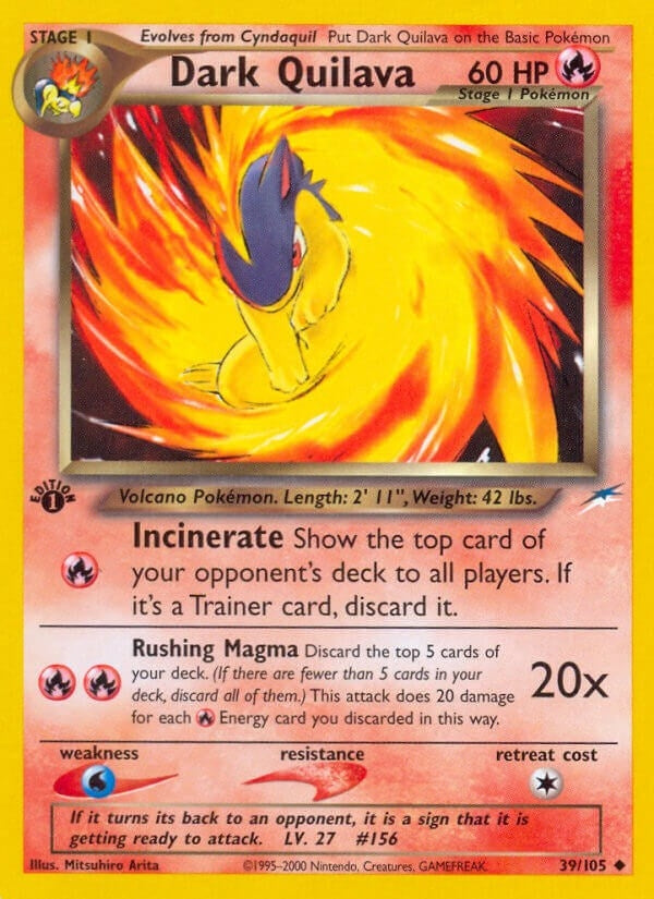 Image for Dark Quilava (039/105) [Neo Destiny] - Pokemon