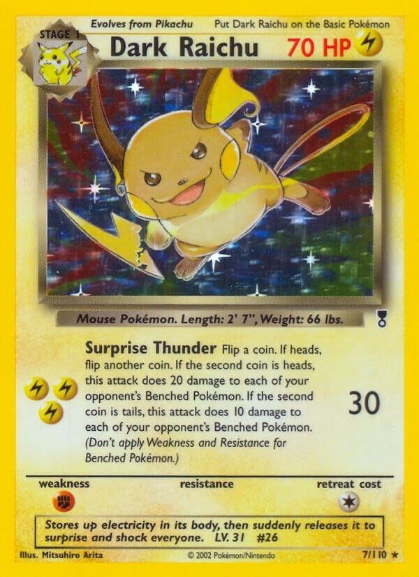 Image for Dark Raichu (007/110) [Legendary Collection] - Pokemon