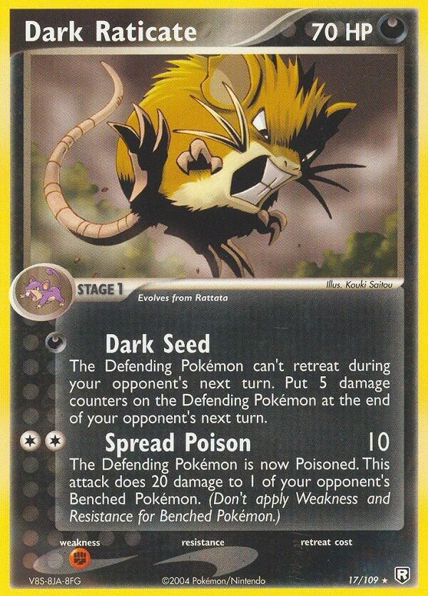 Image for Dark Raticate (17/109) [Team Rocket Returns] - Pokemon
