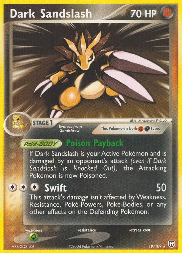 Image for Dark Sandslash (18/109) [Team Rocket Returns] - Pokemon