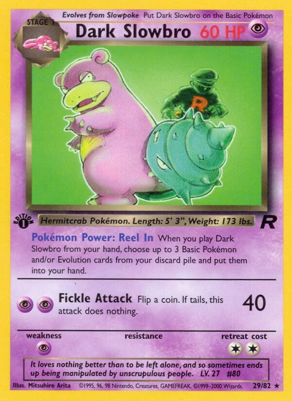 Image for Dark Slowbro (29) (29/82) [Team Rocket] - Pokemon