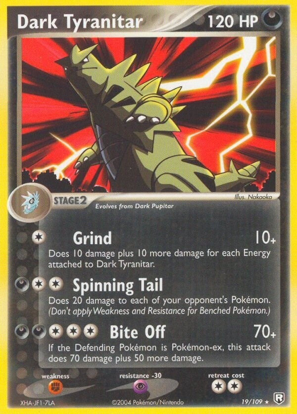 Image for Dark Tyranitar (19/109) [Team Rocket Returns] - Pokemon
