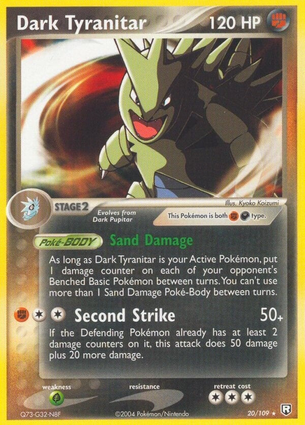 Image for Dark Tyranitar (20/109) [Team Rocket Returns] - Pokemon