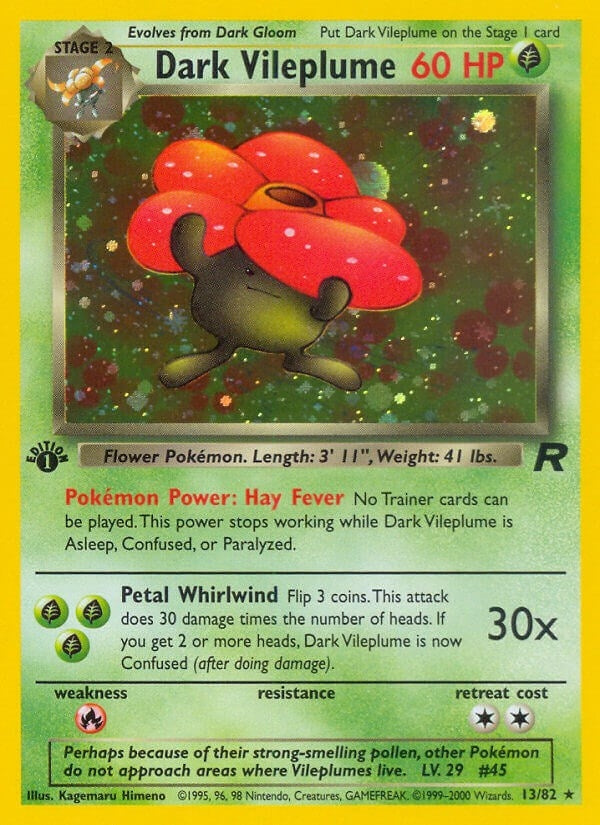 Image for Dark Vileplume (13) (13/82) [Team Rocket] - Pokemon
