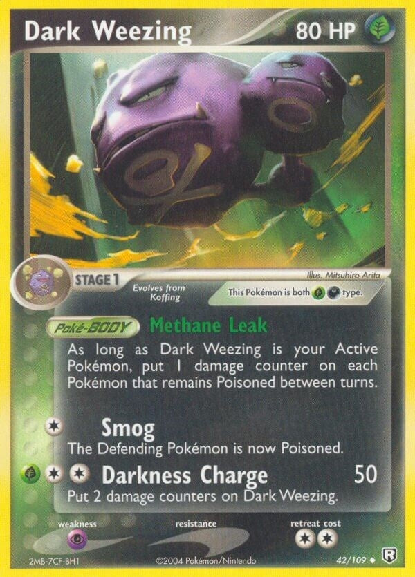 Image for Dark Weezing (42/109) [Team Rocket Returns] - Pokemon