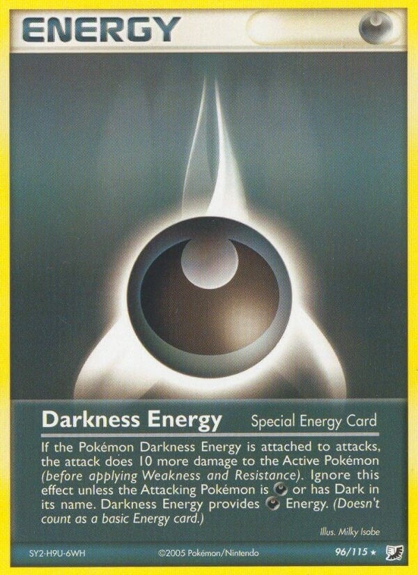 Image for Darkness Energy (Special) (96/115) [Unseen Forces] - Pokemon